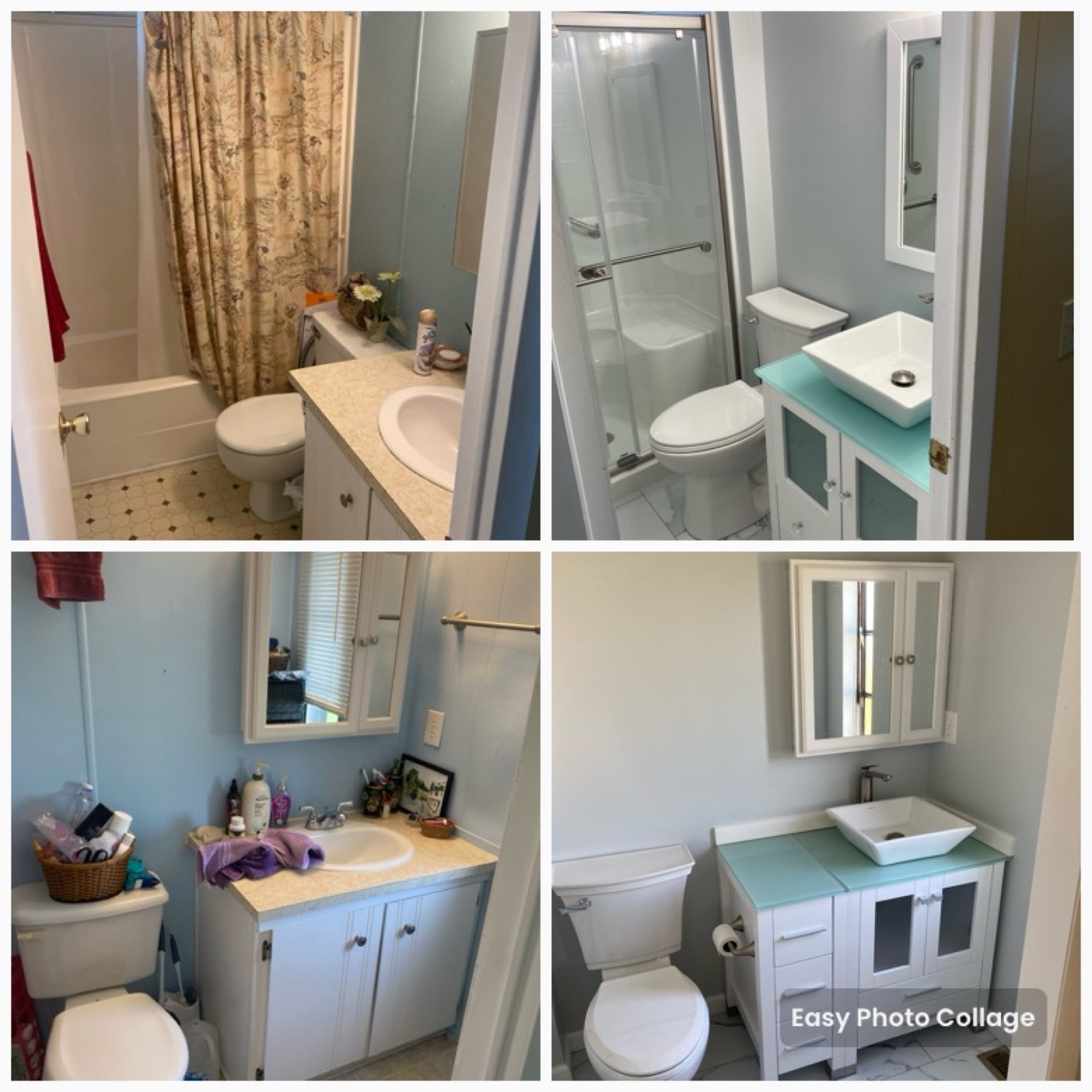 Master bath remodel