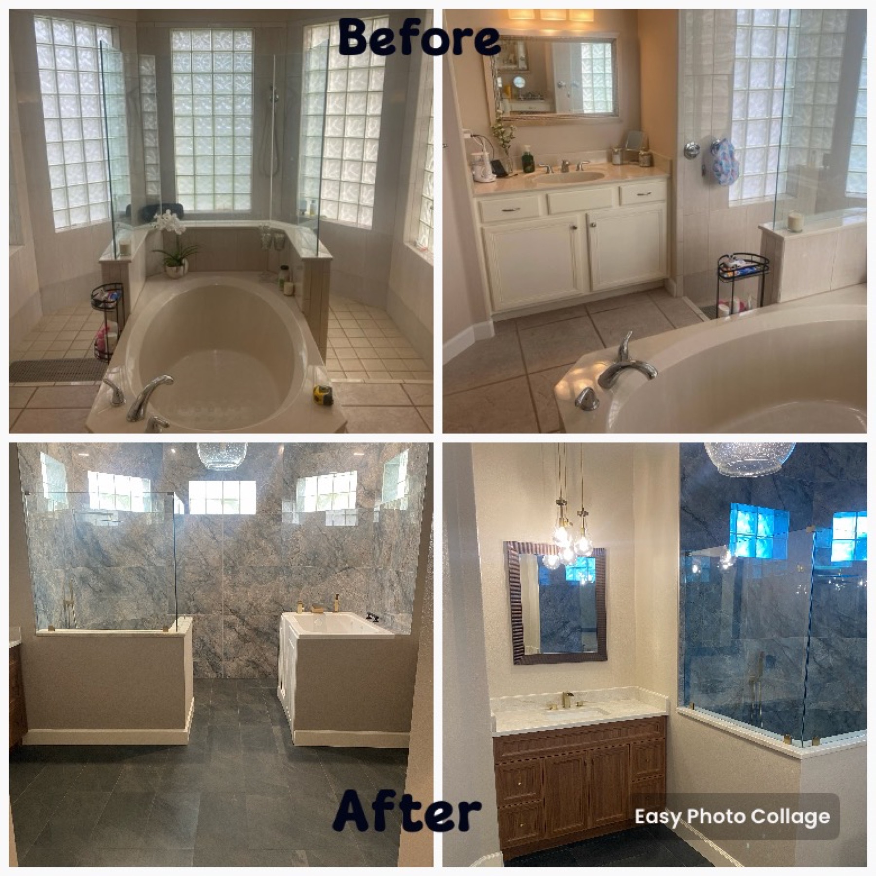 Bathroom transformation