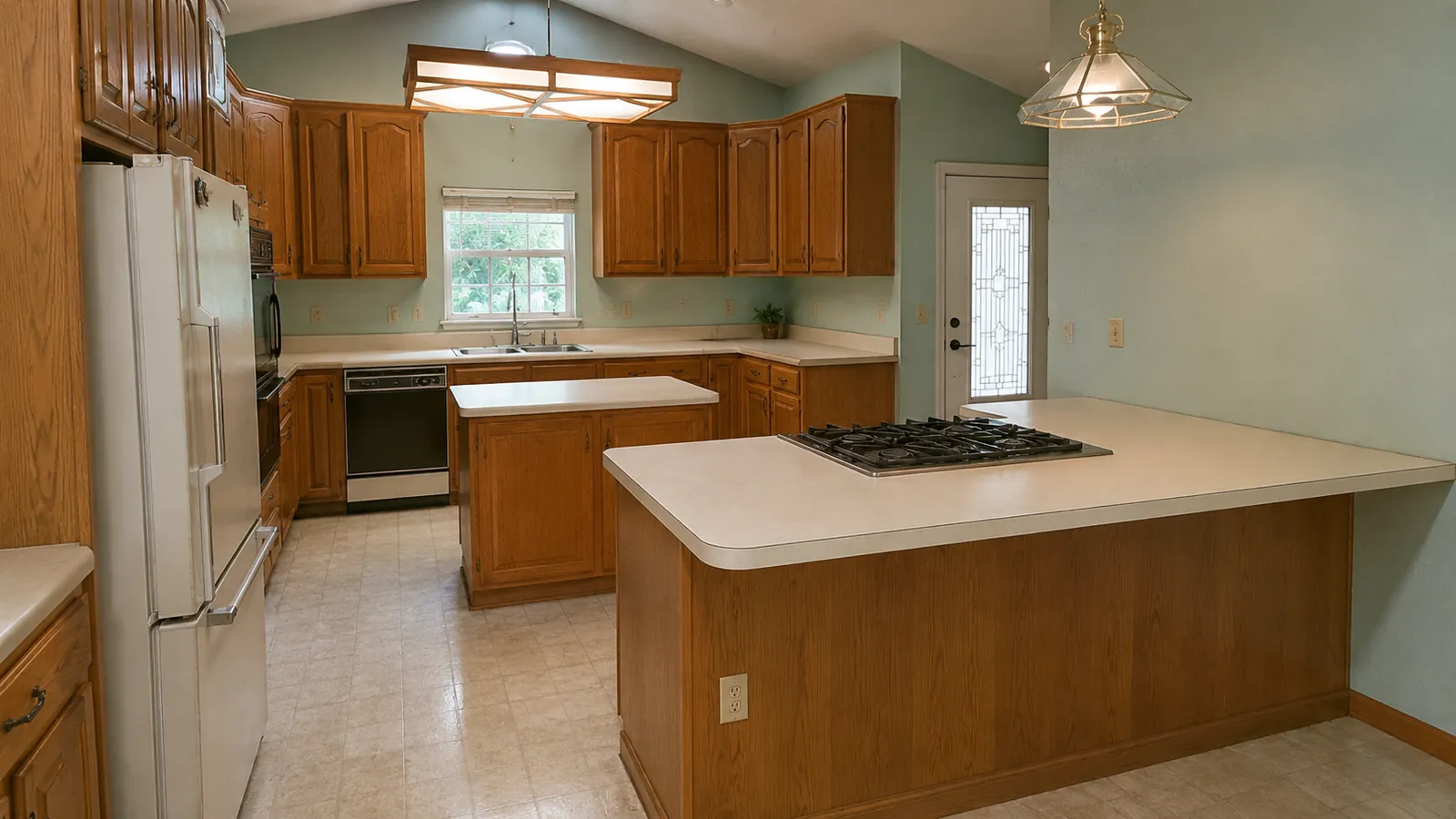Kitchen after remodel