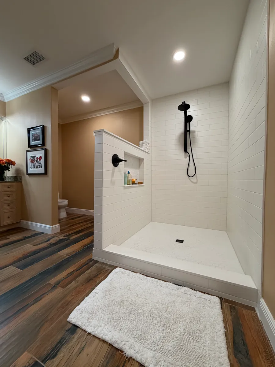 Annette shower after remodel