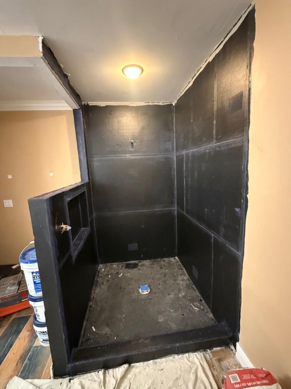 Annette shower before remodel